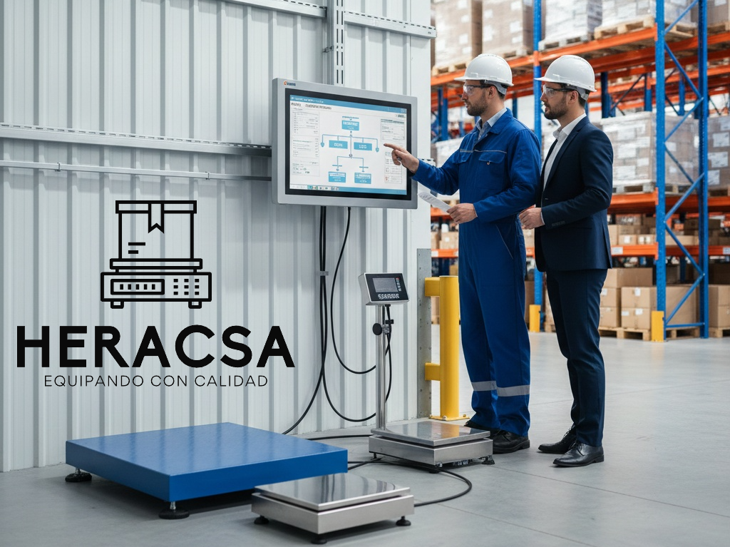 Básculas conectadas a sistemas ERP